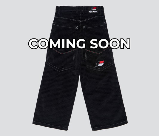COMING SOON SUPREME KORDZ 26" 3-WALE CORDUROY BLACK