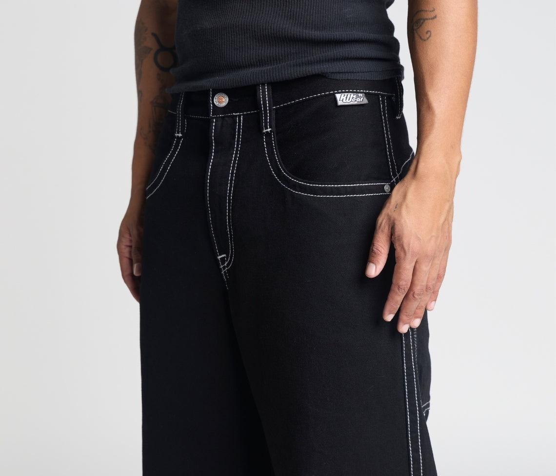 EVIL KLOWN 28" SUPER BLACK RINSE