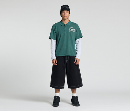 EVIL KLOWN JORT 18" INSEAM SUPER BLACK RINSE