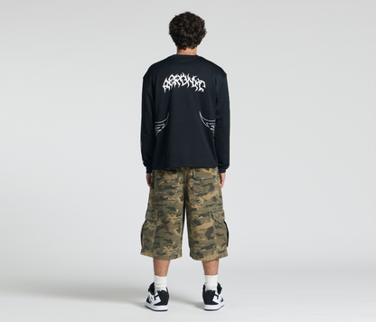 COMBAT CARGO SHORT 15" INSEAM CAMO