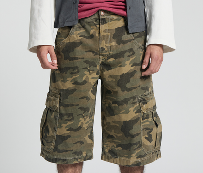 COMBAT CARGO SHORT 15" INSEAM CAMO
