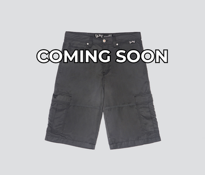 COMING SOON 20508 HYDRO CHILL MICROSUEDE SHORT 15" INSEAM CHARCOAL