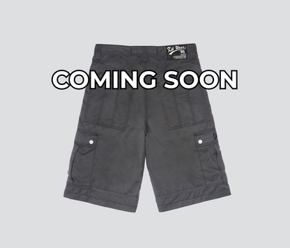 COMING SOON 20508 HYDRO CHILL MICROSUEDE SHORT 15" INSEAM CHARCOAL
