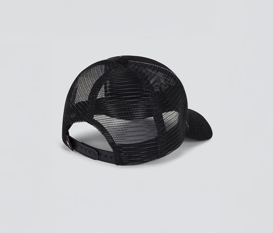 ASTRO K DENIM TRUCKER CAP BLACK