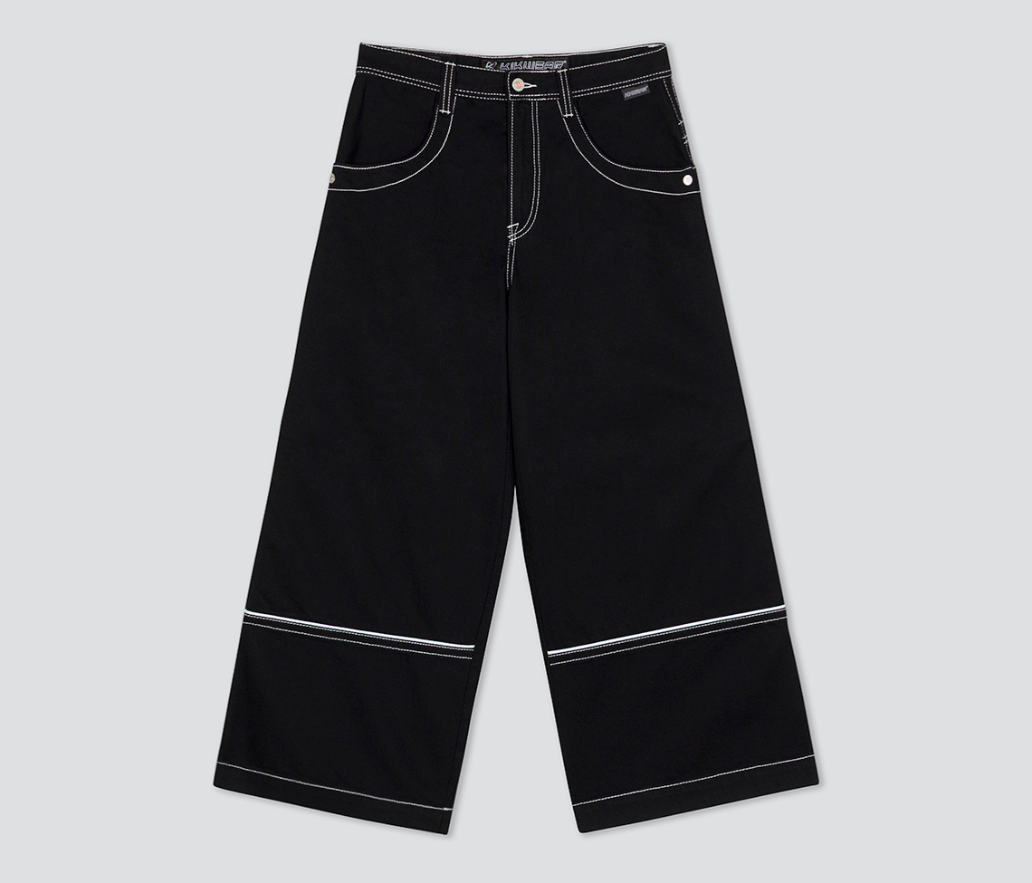 W ATOMIC 34" SUPER BLACK RINSE