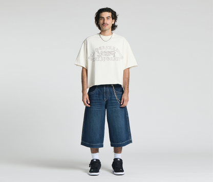 KRAZY KLOWN JORT 18" INSEAM AZUL DARK WASH
