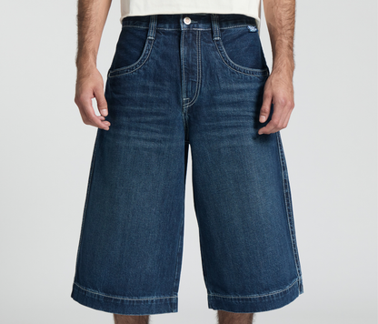 KRAZY KLOWN JORT 18" INSEAM AZUL DARK WASH