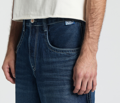 KRAZY KLOWN JORT 18" INSEAM AZUL DARK WASH