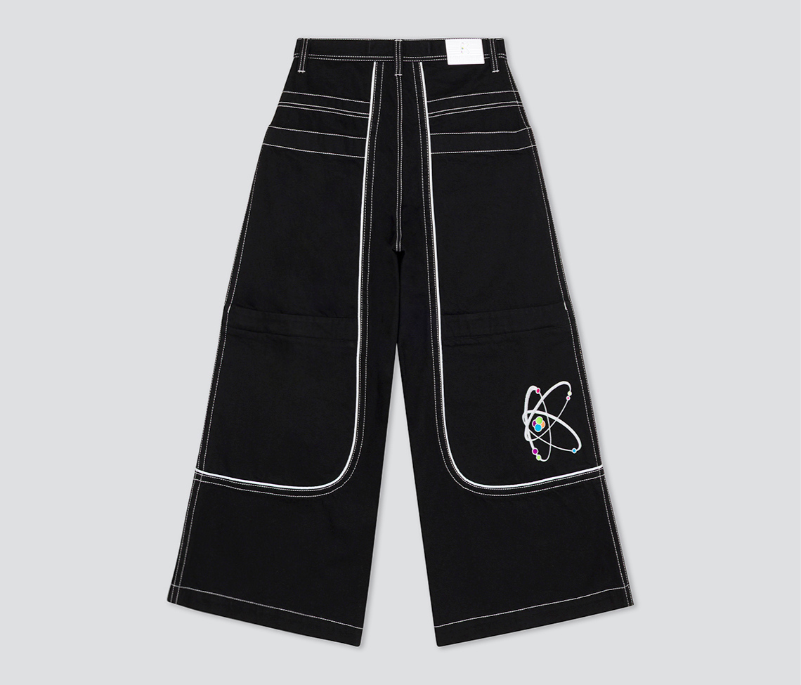 W ATOMIC 34" SUPER BLACK RINSE