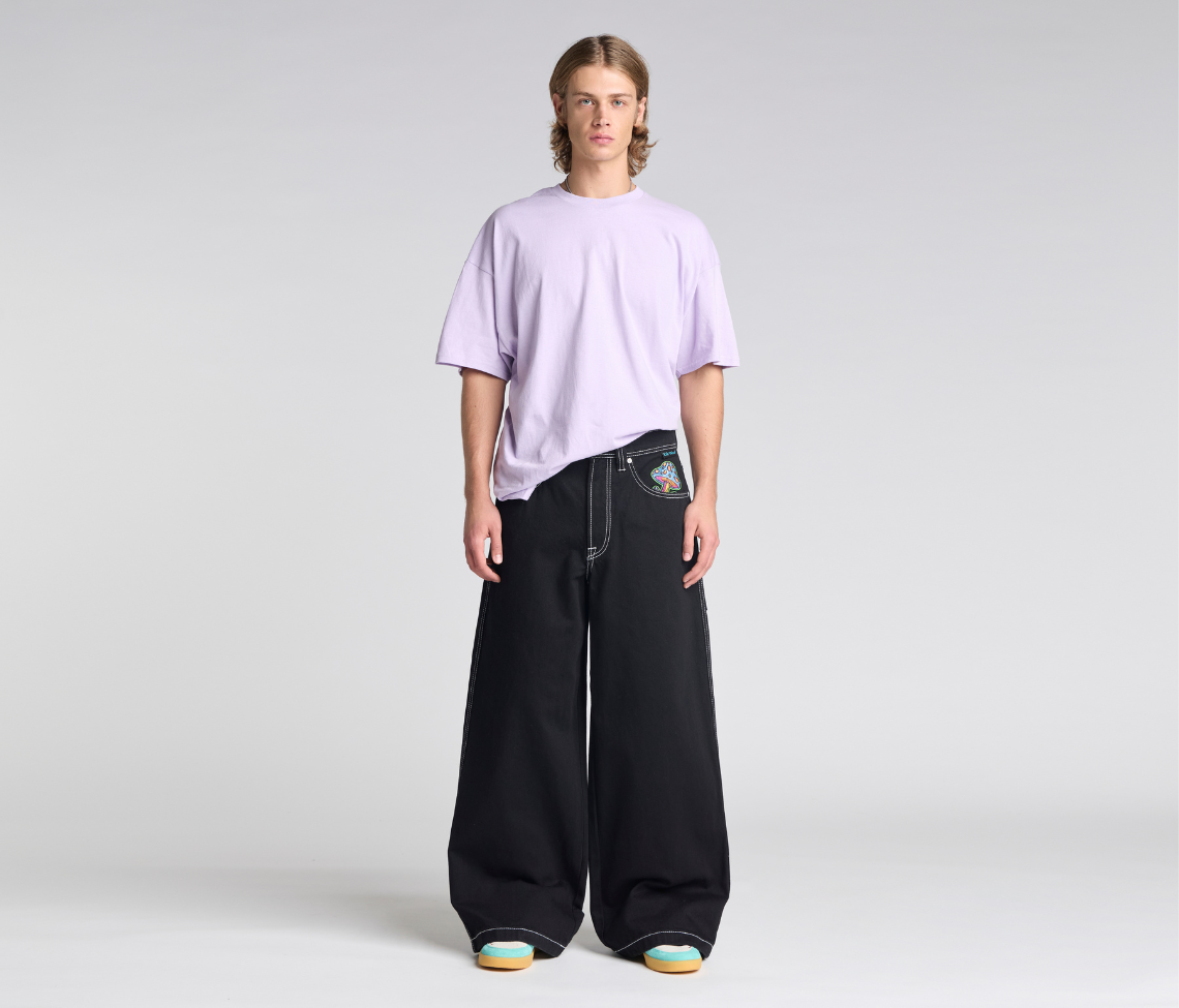 SUPREME MAGIC MUSHROOM 26" SUPER BLACK RINSE