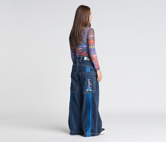 W KRAZY KLOWN 28" AZUL DARK WASH