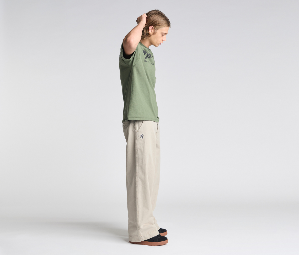 OLD SKOOL 24" KHAKI CHINO