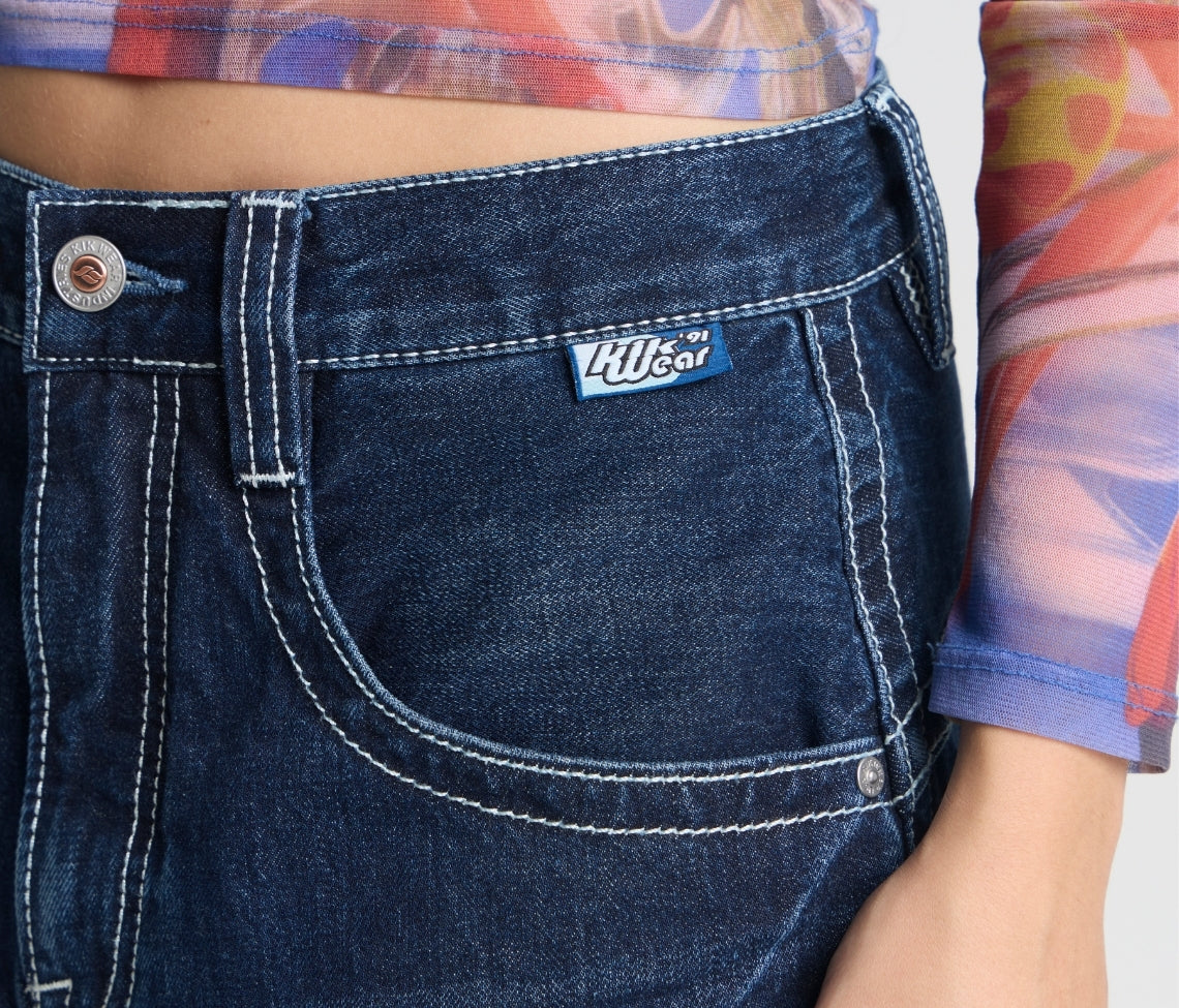 W KRAZY KLOWN 28" AZUL DARK WASH
