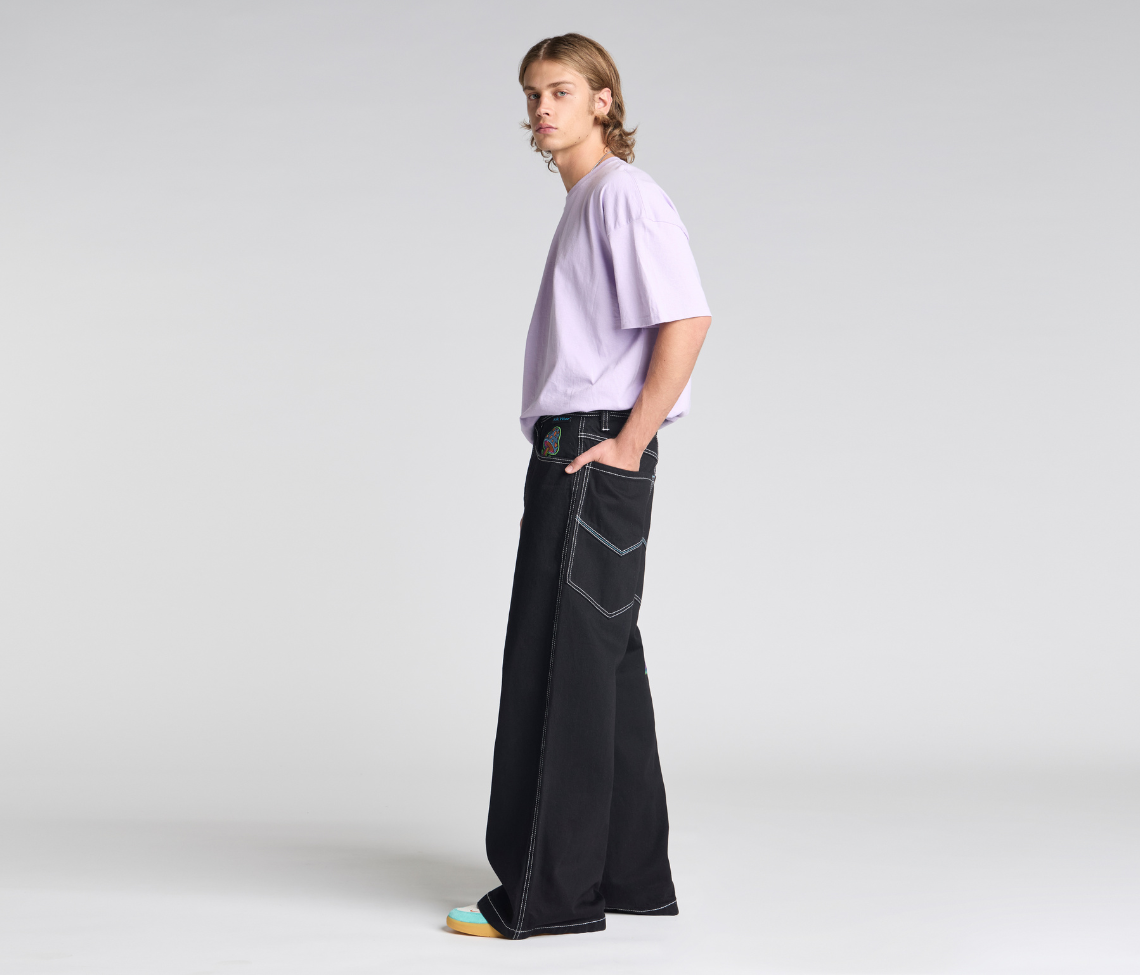 SUPREME MAGIC MUSHROOM 26" SUPER BLACK RINSE