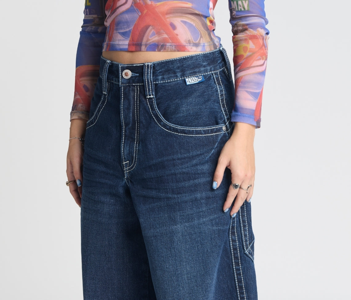 W KRAZY KLOWN 28" AZUL DARK WASH