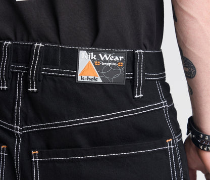 SUPREME REFLEKTIVE K-HOLE 26" SUPER BLACK RINSE￼