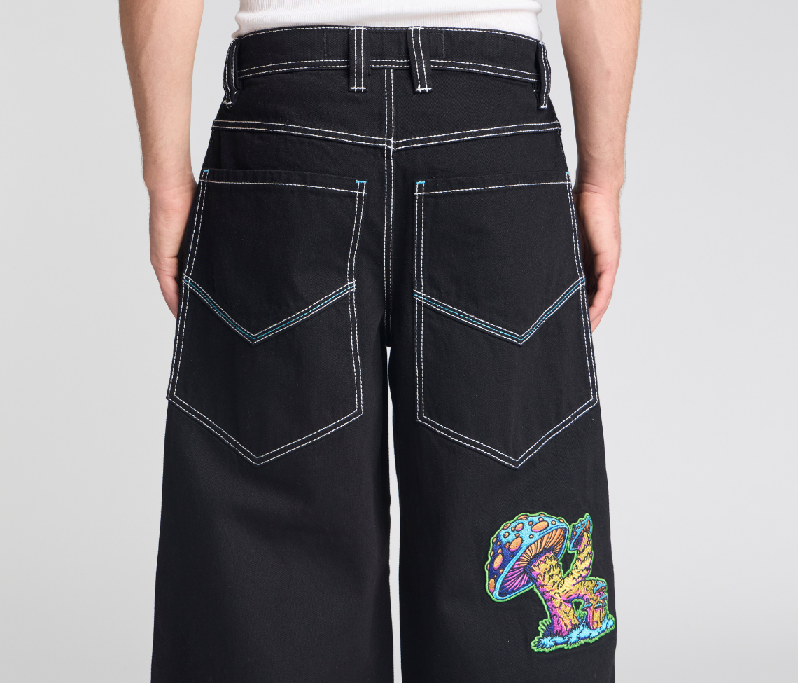 SUPREME MAGIC MUSHROOM 26" SUPER BLACK RINSE