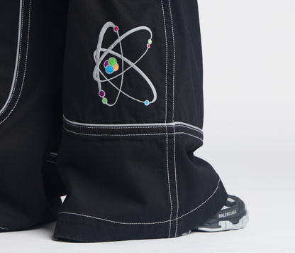 W ATOMIC 34" SUPER BLACK RINSE