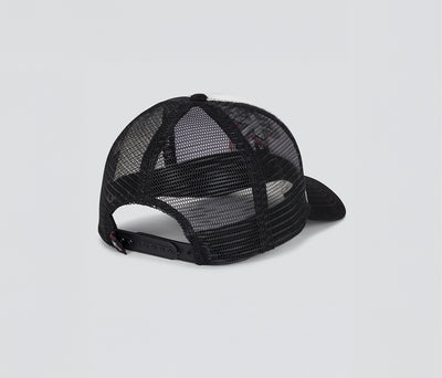 ASTRO K DENIM TRUCKER CAP WHITE