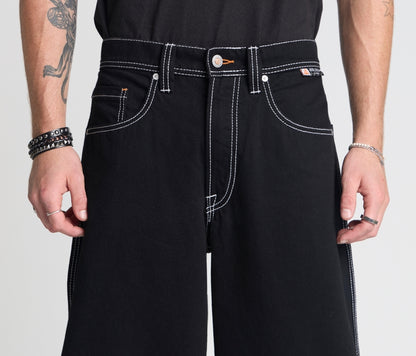 W SUPREME REFLEKTIVE K-HOLE 26" SUPER BLACK RINSE