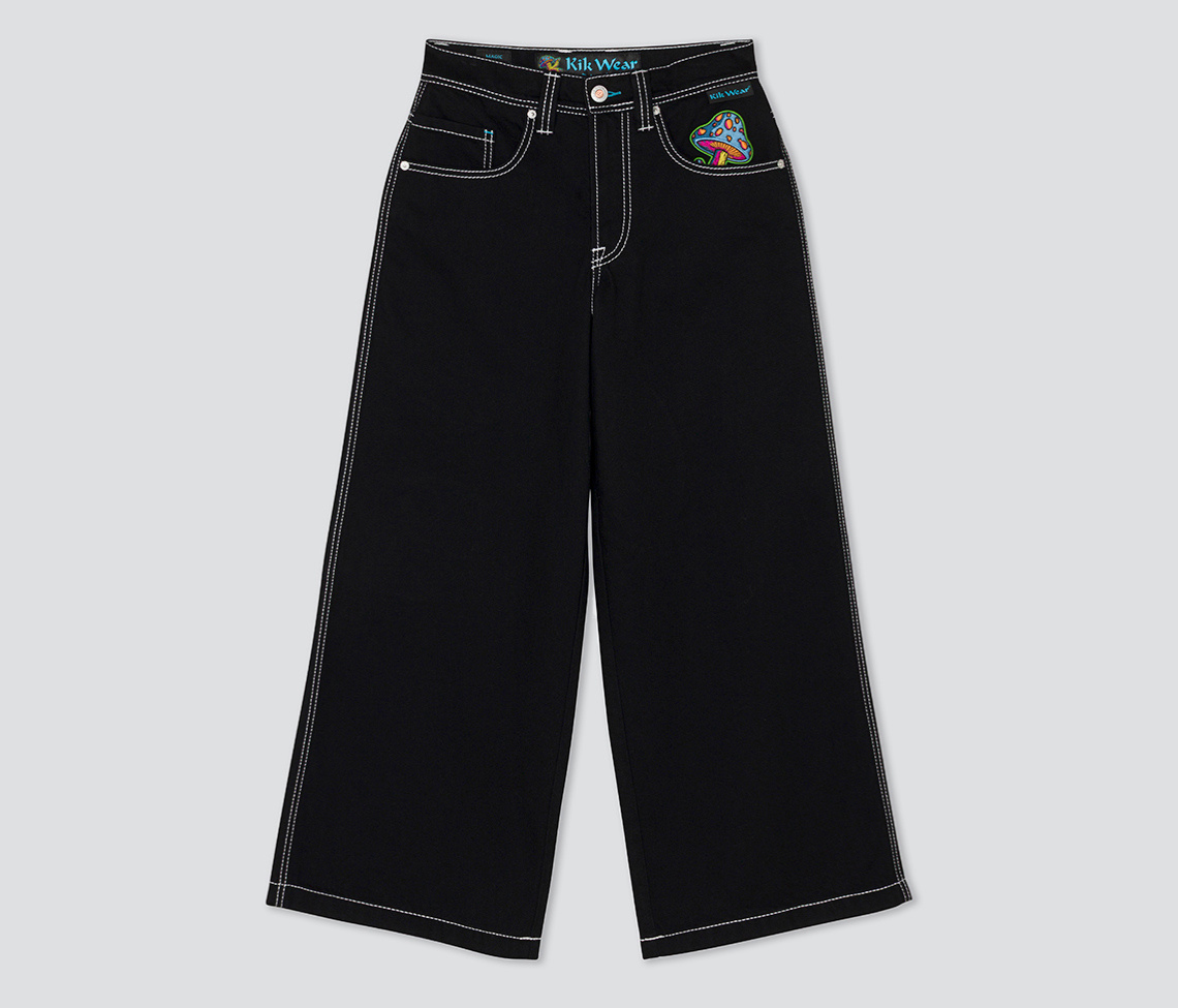 W SUPREME MAGIC MUSHROOM 26" SUPER BLACK RINSE