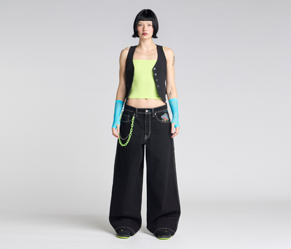 W SUPREME MAGIC MUSHROOM 26" SUPER BLACK RINSE