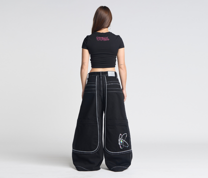 W ATOMIC 34" SUPER BLACK RINSE