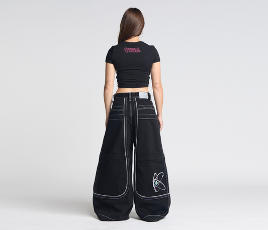 W ATOMIC 34" SUPER BLACK RINSE