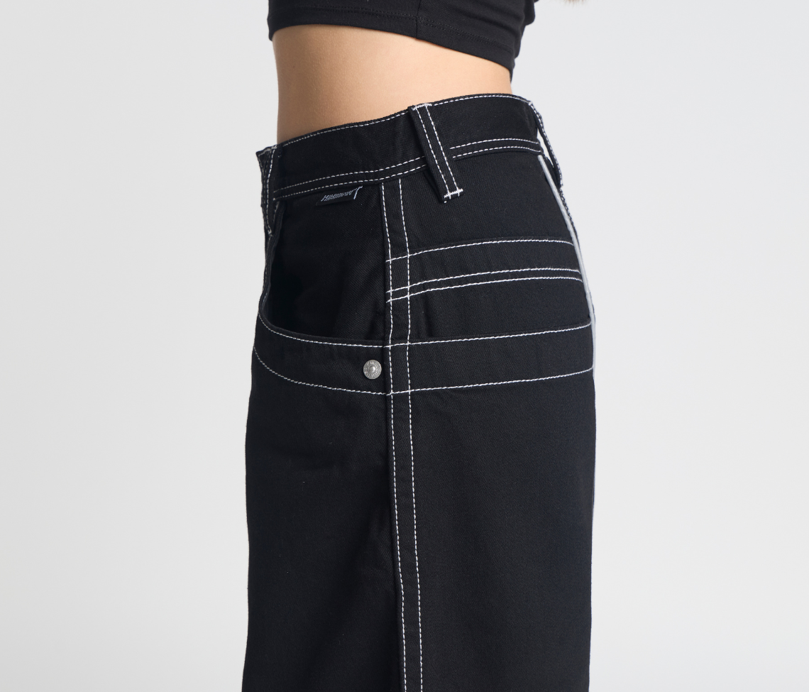 W ATOMIC 34" SUPER BLACK RINSE