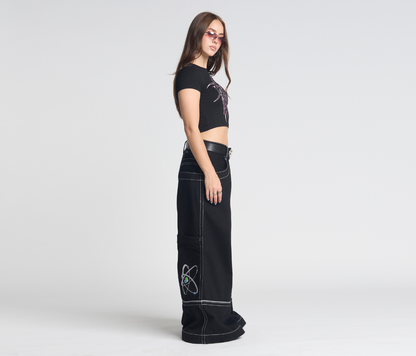 W ATOMIC 34" SUPER BLACK RINSE