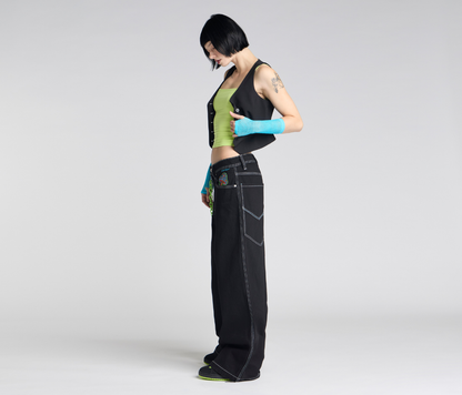 W SUPREME MAGIC MUSHROOM 26" SUPER BLACK RINSE