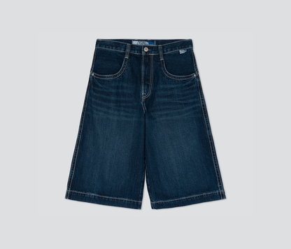 KRAZY KLOWN JORT 18" INSEAM AZUL DARK WASH