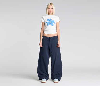 W OLD SKOOL 24" NAVY CHINO