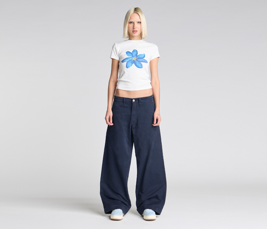 W OLD SKOOL 24" NAVY CHINO