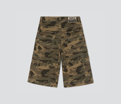COMBAT CARGO SHORT 15" INSEAM CAMO
