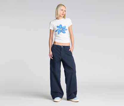 W OLD SKOOL 24" NAVY CHINO