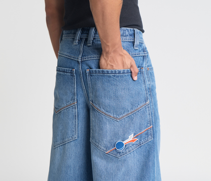 SUPREME PLANET K 26" 90s MEDIUM WASH