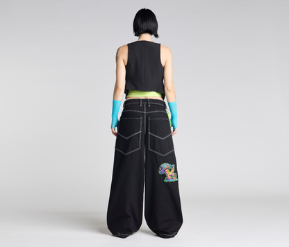 W SUPREME MAGIC MUSHROOM 26" SUPER BLACK RINSE