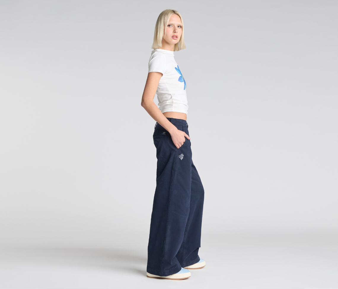 W OLD SKOOL 24" NAVY CHINO