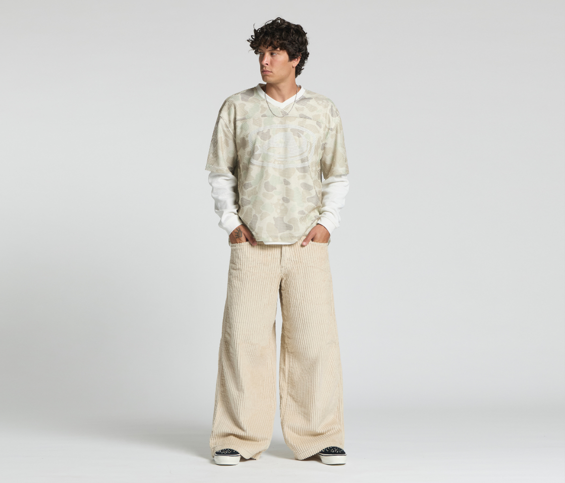 SUPREME KORDZ 26" 3-WALE CORDUROY KHAKI V2
