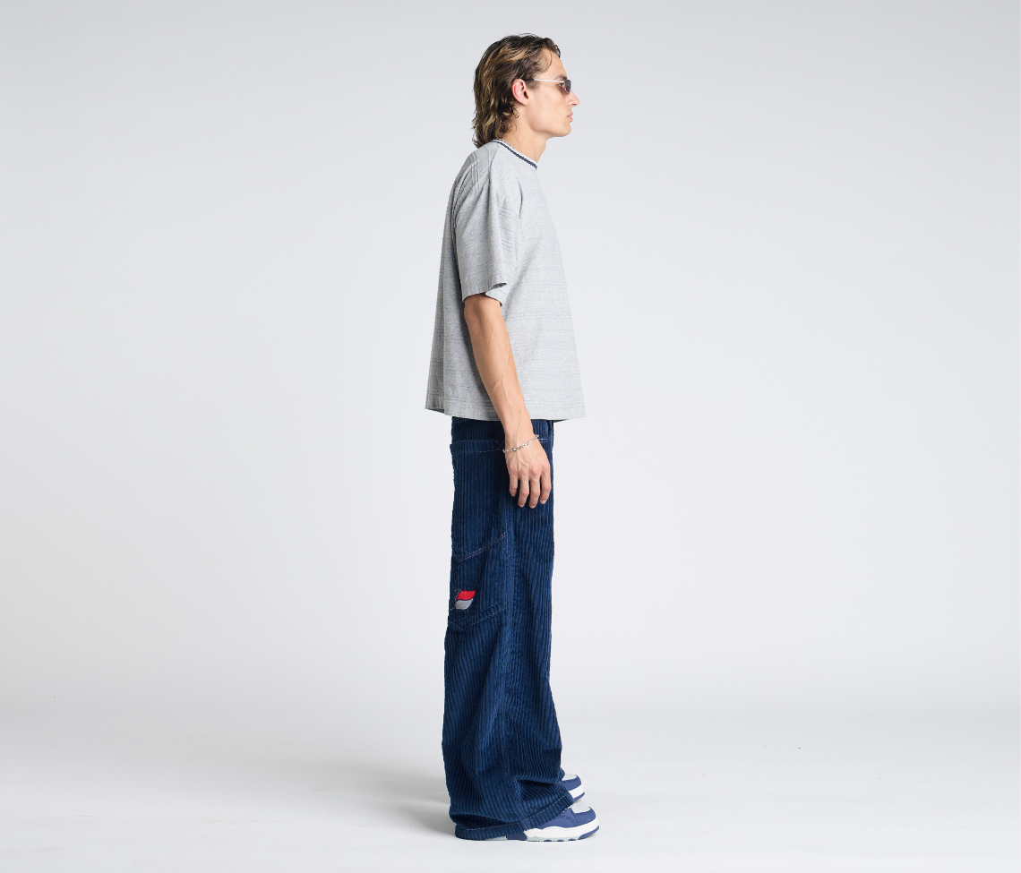 SUPREME KORDZ 26" 3-WALE CORDUROY NAVY