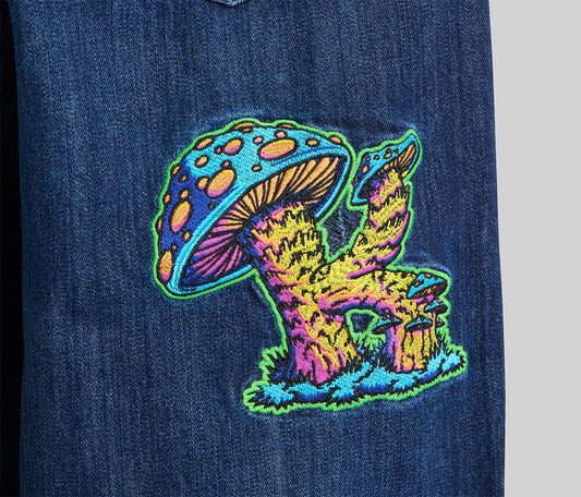 SUPREME MAGIC MUSHROOM 26" AZUL DARK WASH