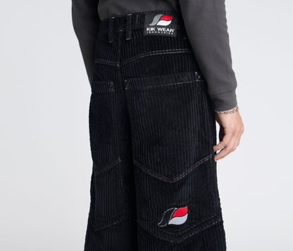 SUPREME KORDZ 26" 3-WALE CORDUROY BLACK