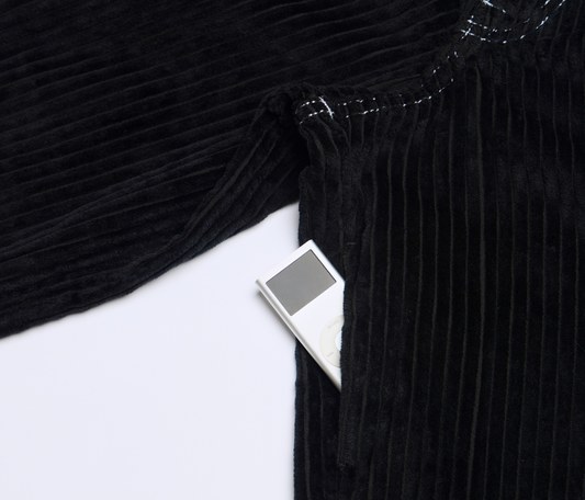 SUPREME KORDZ 26" 3-WALE CORDUROY BLACK