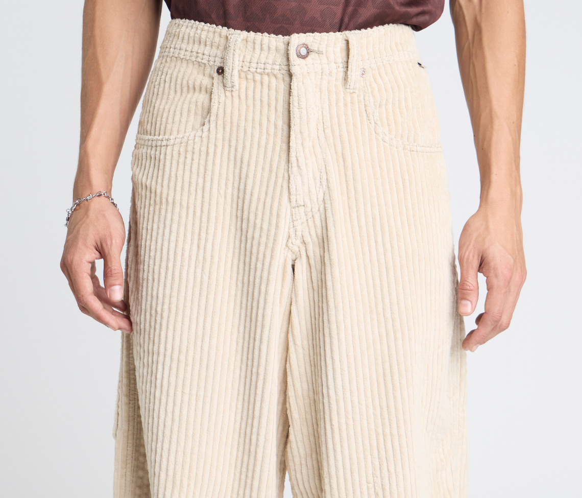 SUPREME KORDZ 26" 3-WALE CORDUROY KHAKI