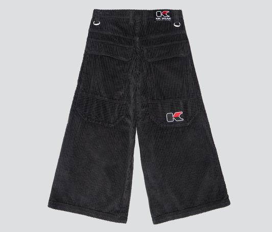 KING KORDZ 36" 3-WALE CORDUROY CHARCOAL