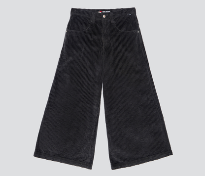 W KING KORDZ 36" 3-WALE CORDUROY CHARCOAL