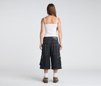 W HYDRO CHILL MICROSUEDE CARGO SHORT 15