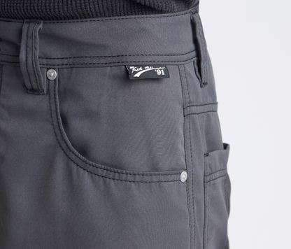 HYDRO CHILL MICROSUEDE CARGO SHORT 15" INSEAM CHARCOAL