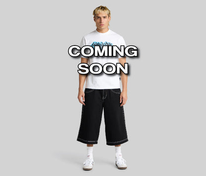 COMING SOON 2436 REFLEKTOR JORT 18" INSEAM SUPER BLACK RINSE